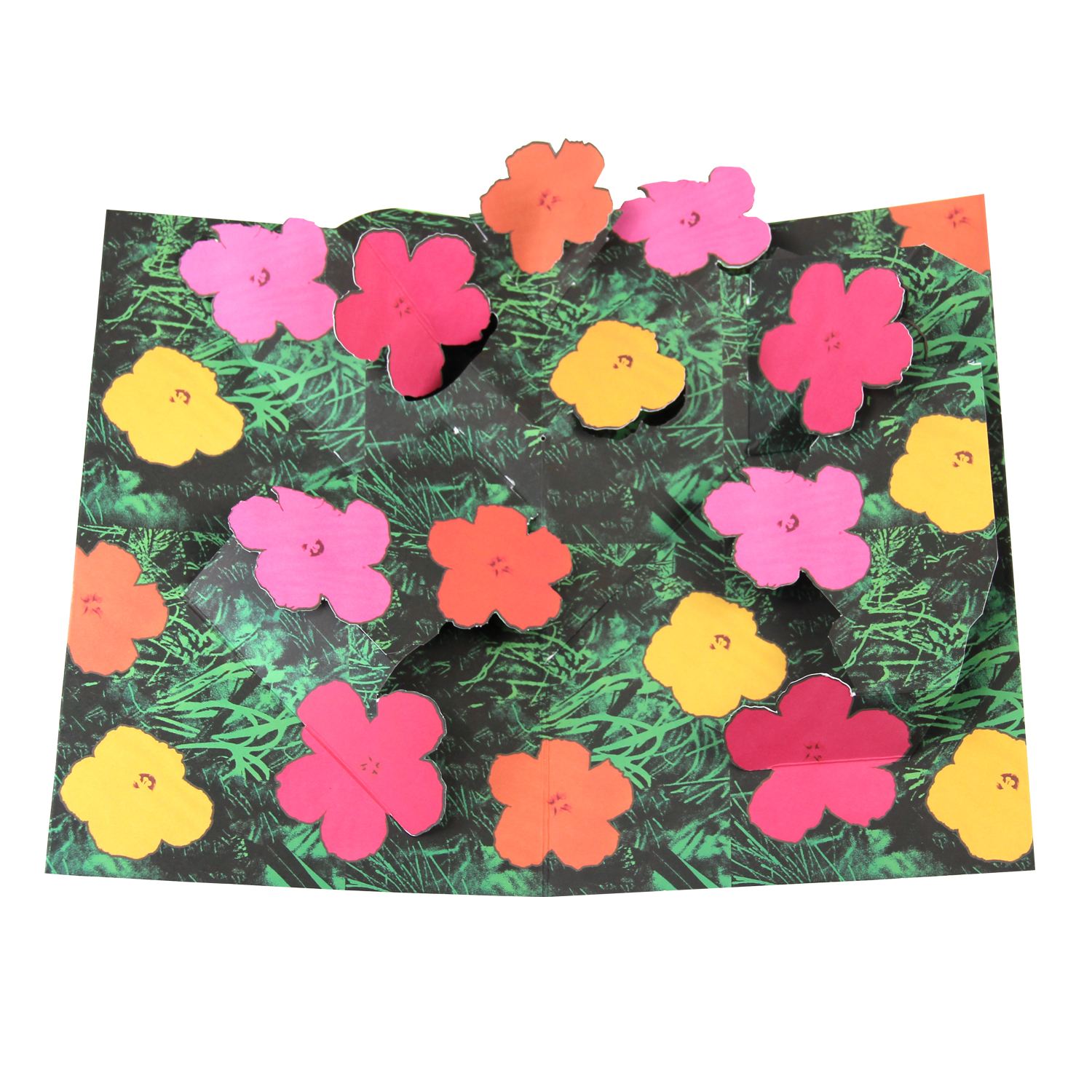 Andy Warhol Flowers Pop Up Card - Poposition Press | Publisher of